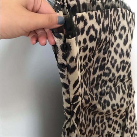 Yoana Baraschi Leopard Print Tulle Dress - Picture 6 of 7